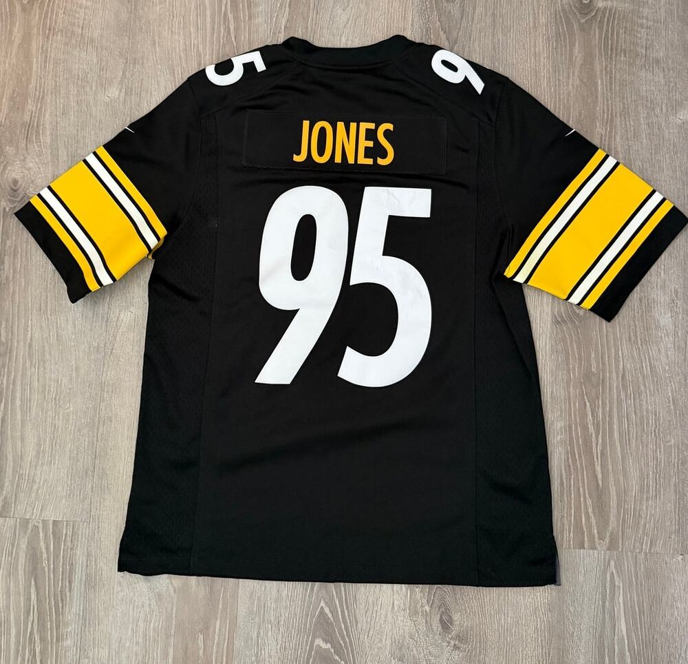Nike Jarvis Jones #95 Pittsburgh Steelers Jersey Size L